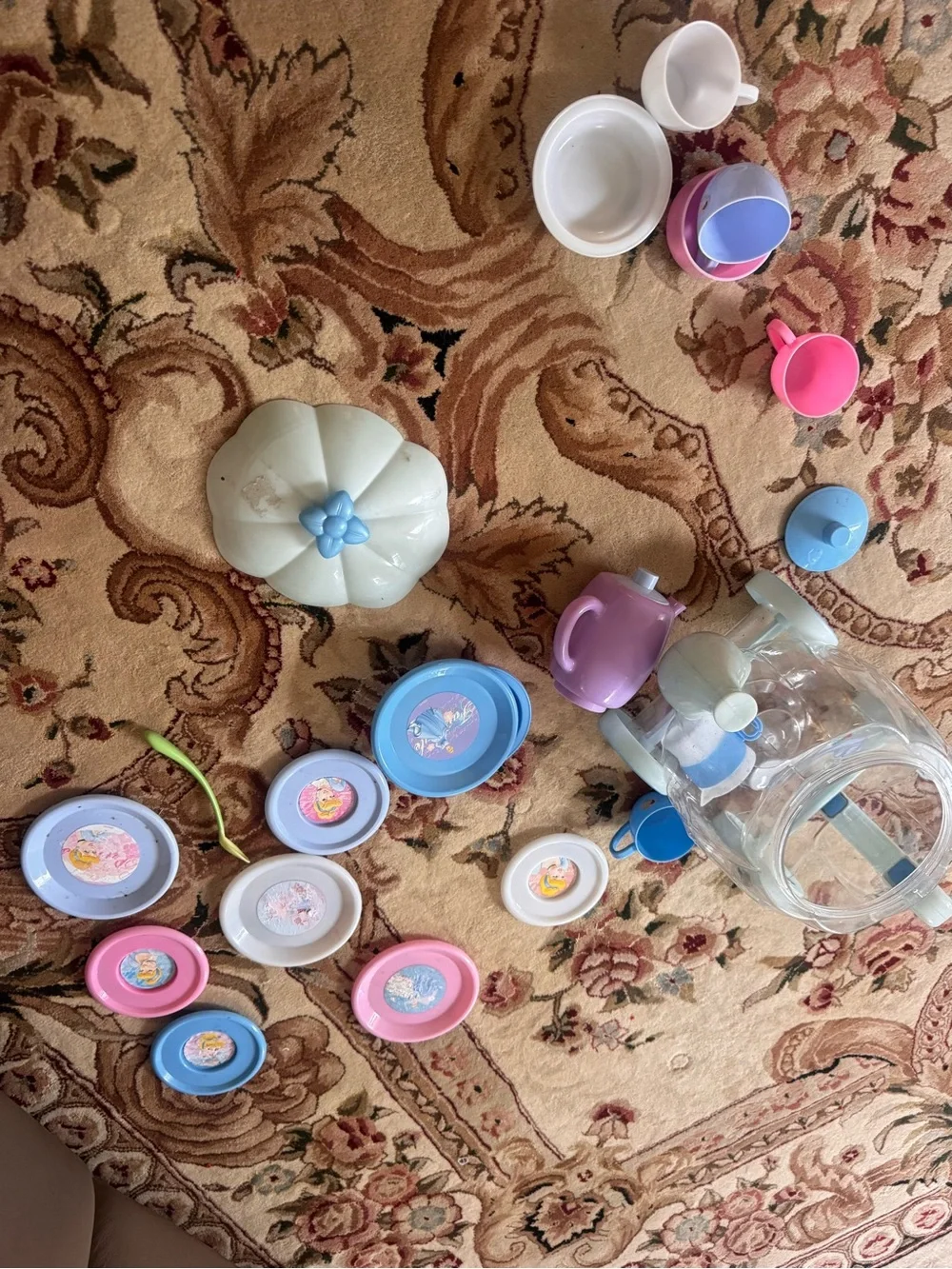 Disney princess tea set collection pretend play